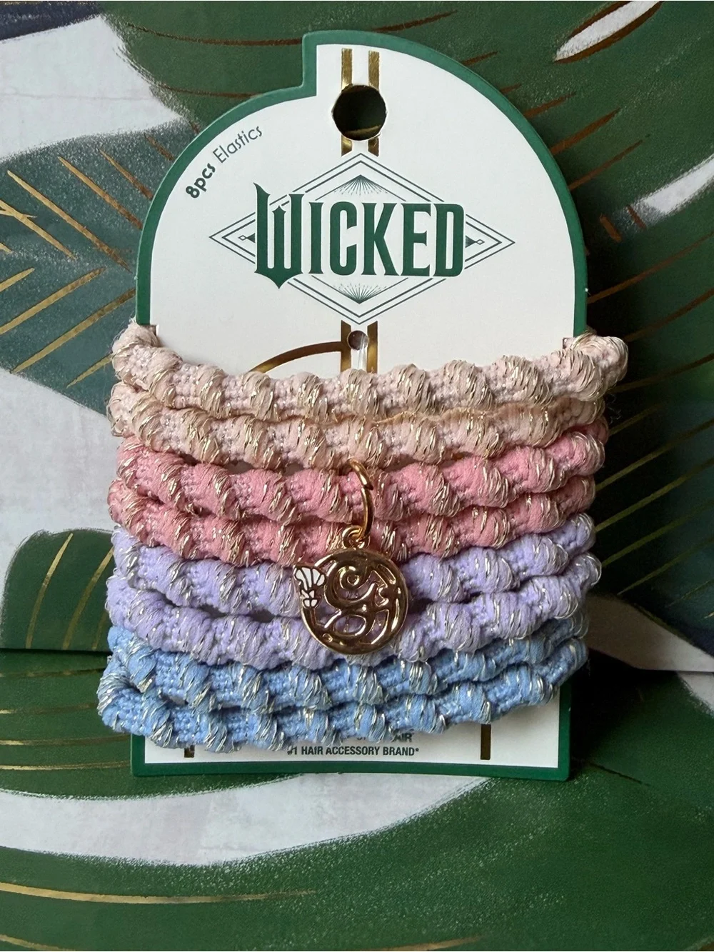 Scünci Wicked Glinda Hair Accessories 6 Piece Bundle Scrunchies Bow NWT